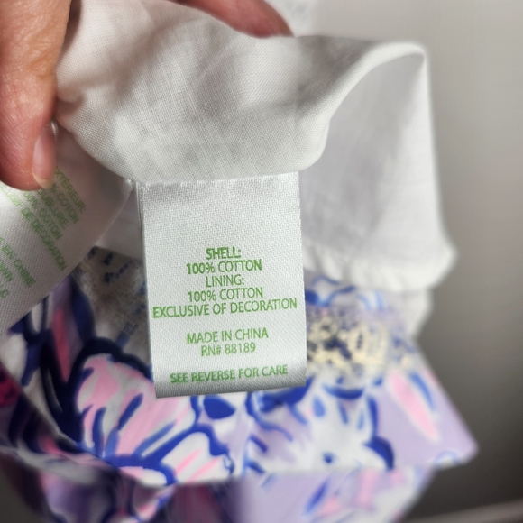 NWT Lilly Pulitzer Fit and Flare Devyn Dress, Size 2 - Picture 11 of 11